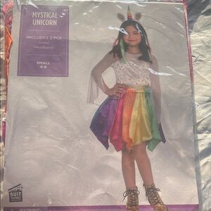 Mystical Unicorn Kids Costume - Rainbow